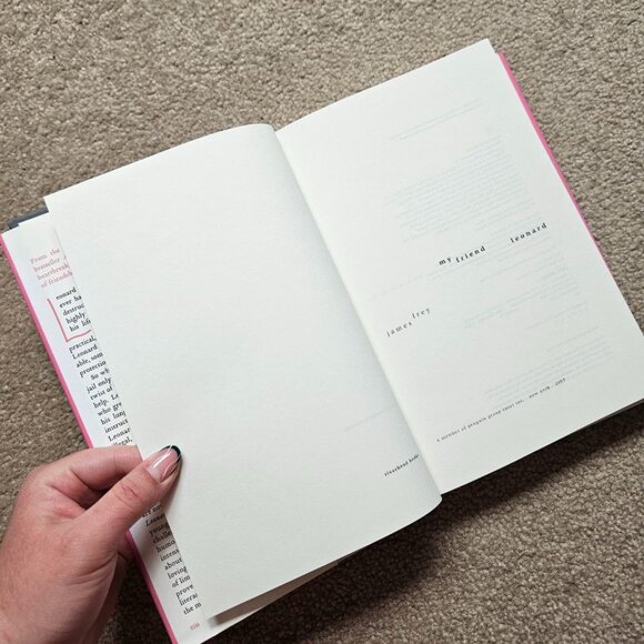 4/$40 My Friend Leonard by James Frey - Hardcover - Picture 3 of 7